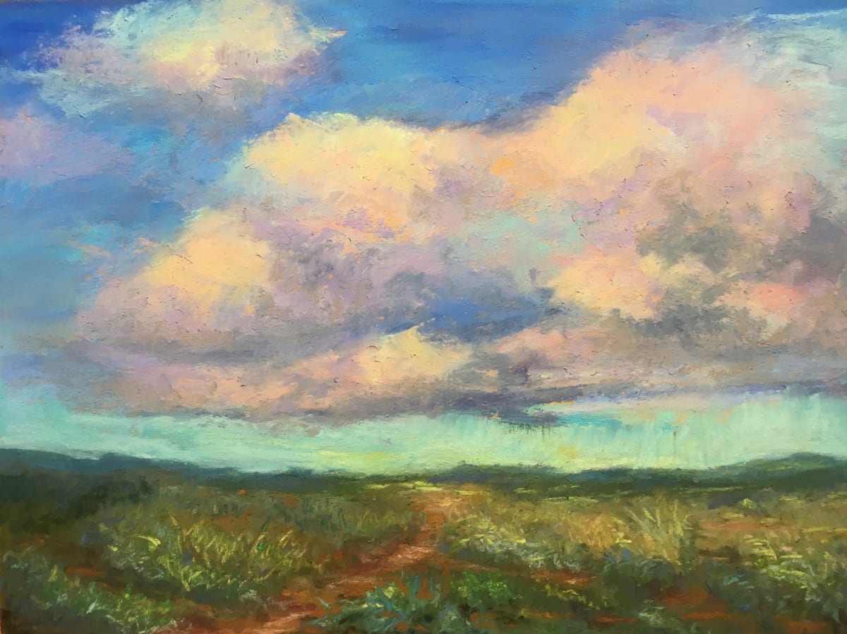 Clouds over Albuquerque by Susan  Frances Johnson 