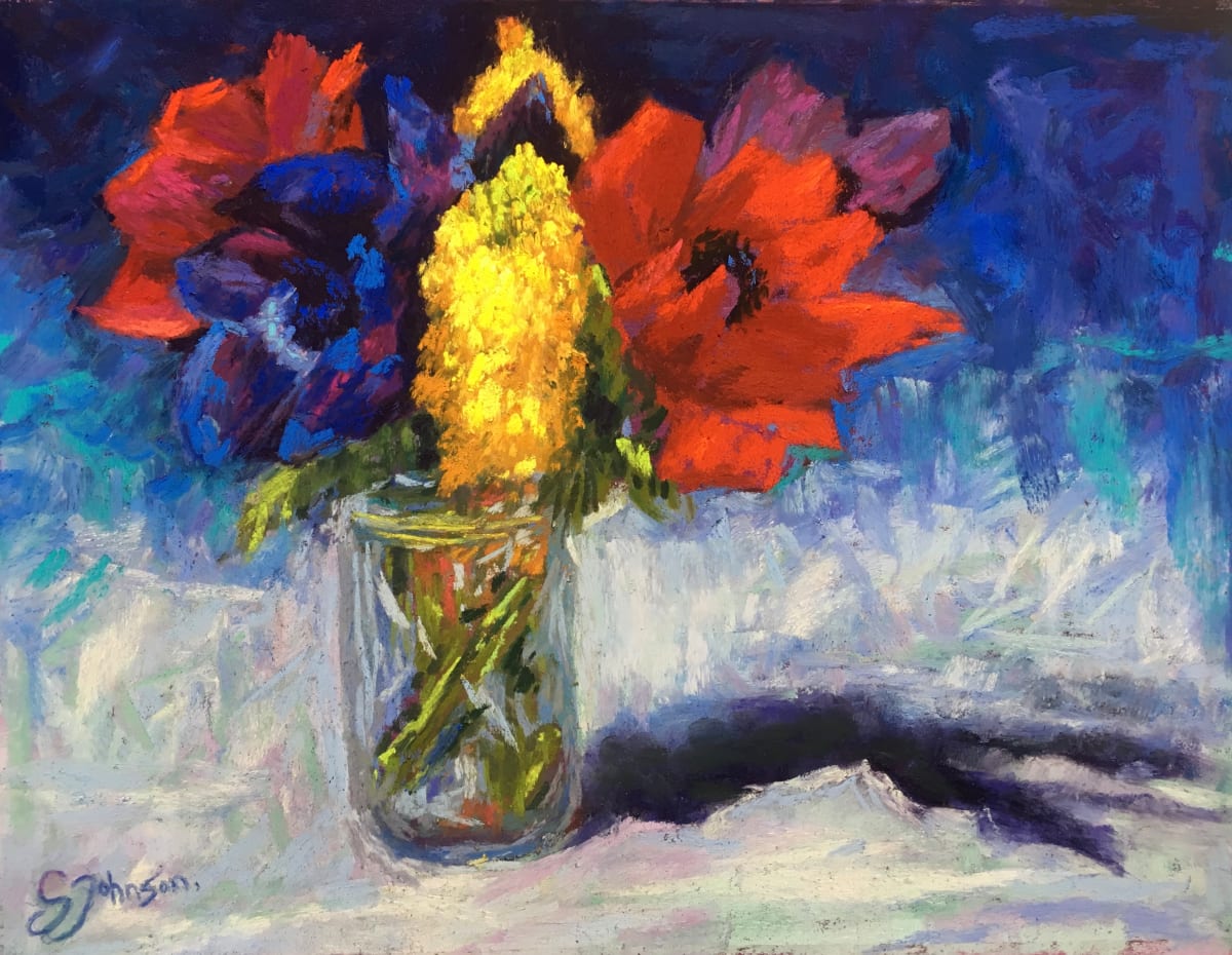Flowers by Susan  Frances Johnson 