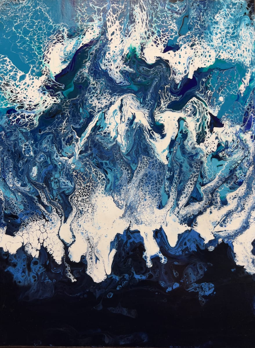 Black Sand Swirls by Susan  Frances Johnson  Image:  Black Sand Swirls