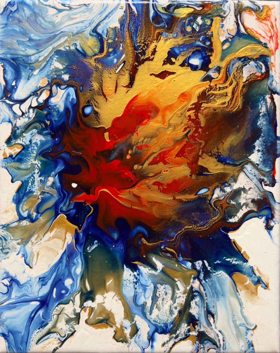 Exploding Planet by Susan  Frances Johnson  Image: Exploding Planet