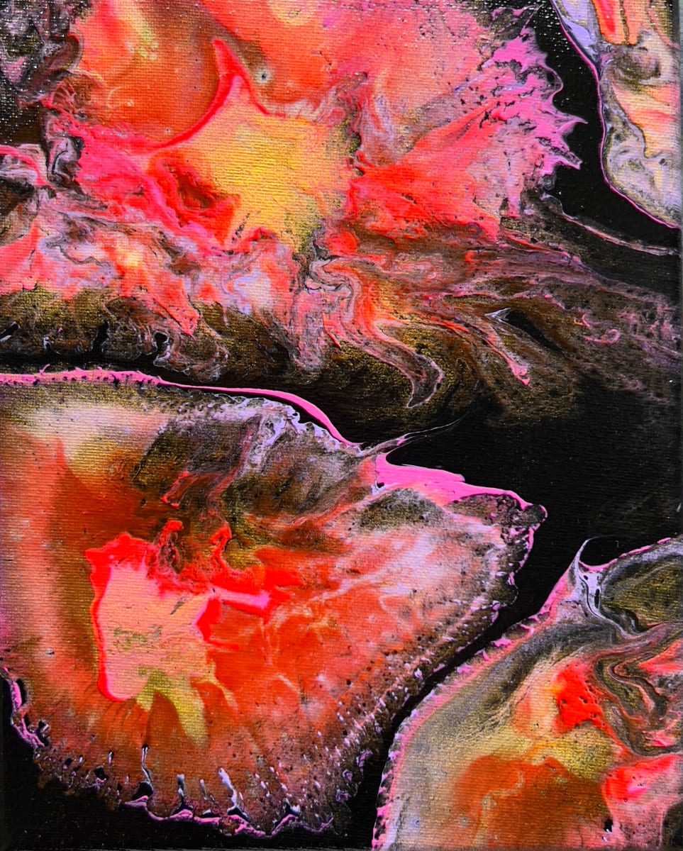 Flaring Red by Susan  Frances Johnson  Image: Flaring Red