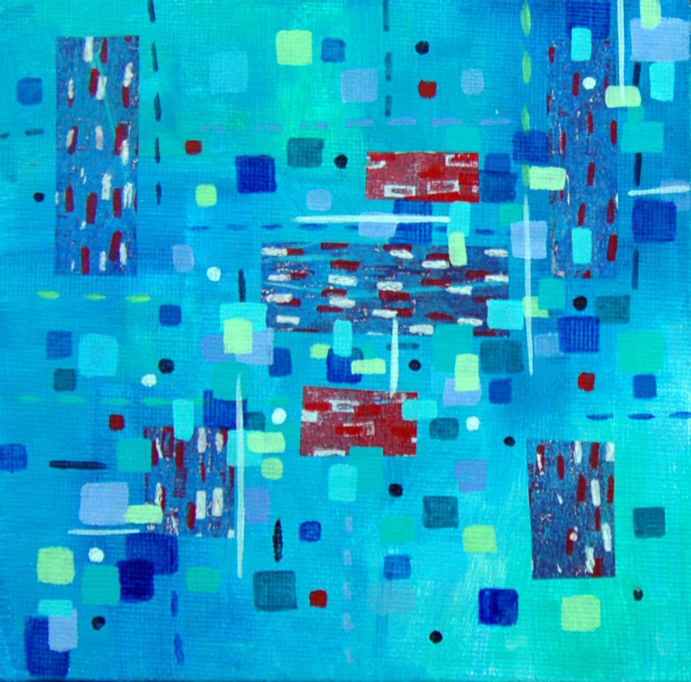 Blue Traffic by Tracy Steel Thompson 