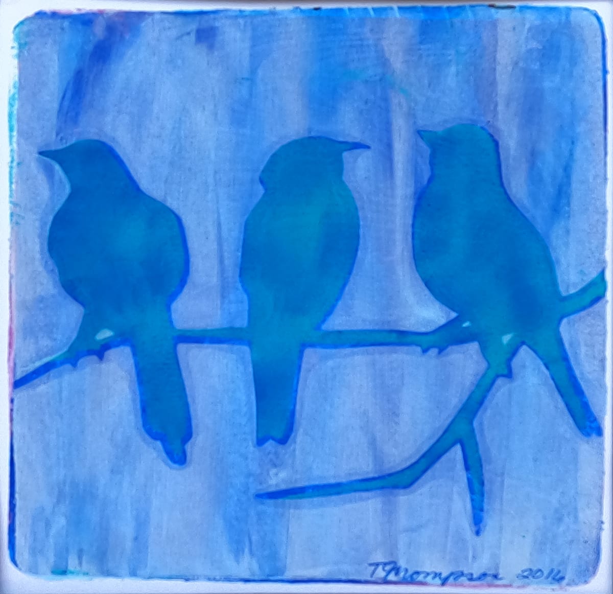 Winter Blues by Tracy Steel Thompson 