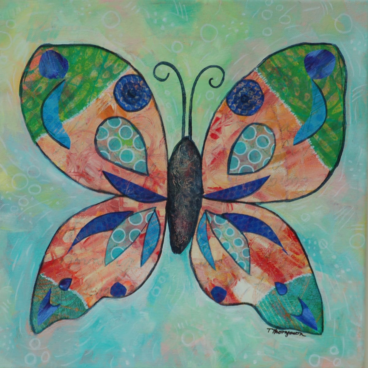 Butterfly #1 Psalm 30:4-5 Trading My Sorrows by Darrell Evans 