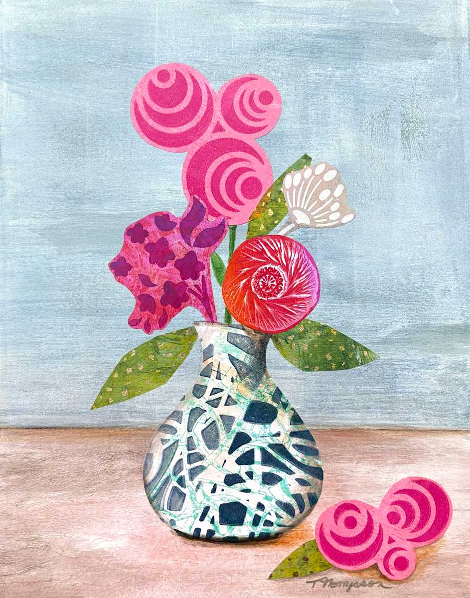 Fall From Vase by Tracy Steel Thompson 
