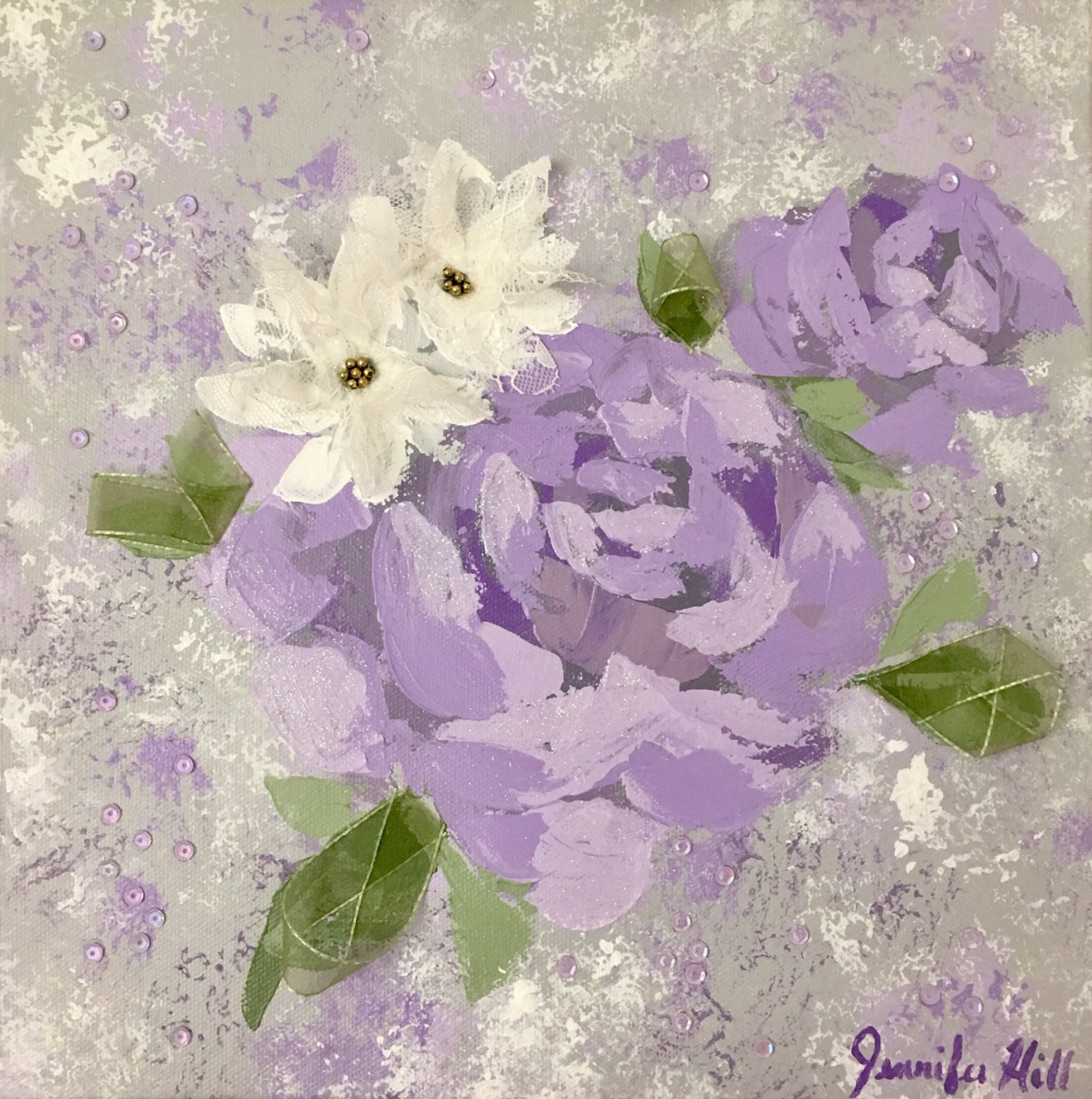 Lilac Delight by Jennifer Hill 