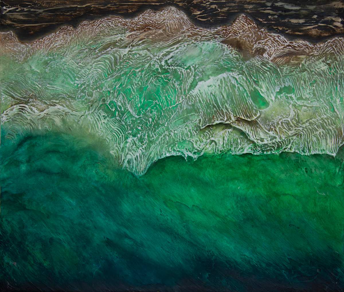 Infinite Reflection: Mountain and Ocean by Cheyoung Yoon 