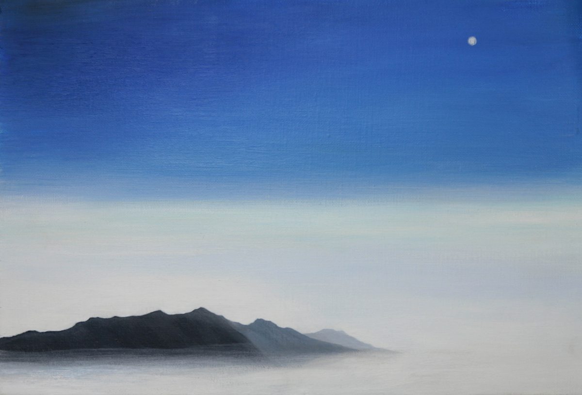 Mountain and the Moon by Cheyoung Yoon 