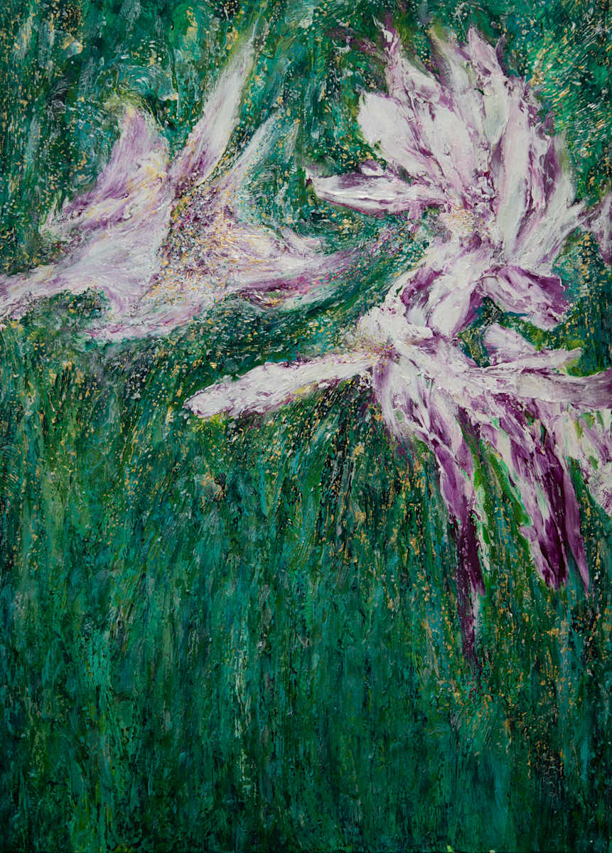 Infinite Reflection: Flower and Butterfly by Cheyoung Yoon 