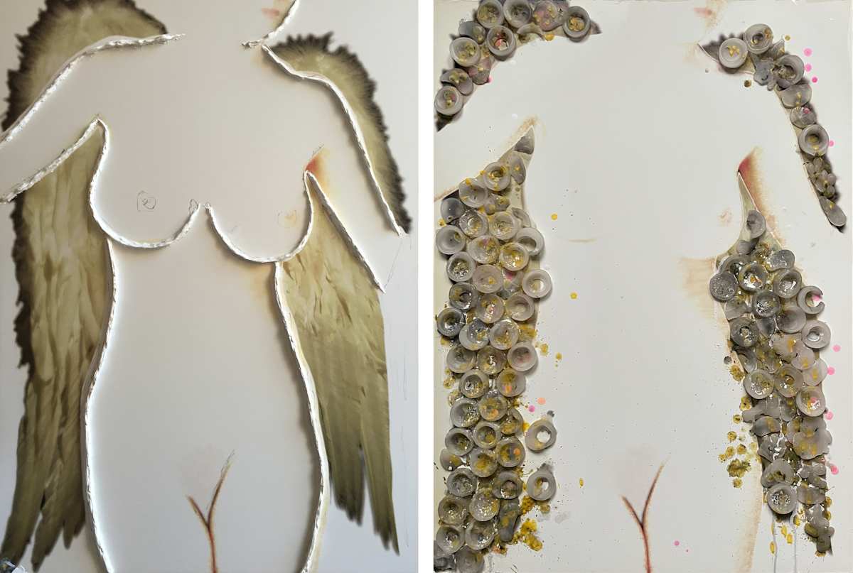 Angels 1 - 2 by Tina Psoinos, Image 2.