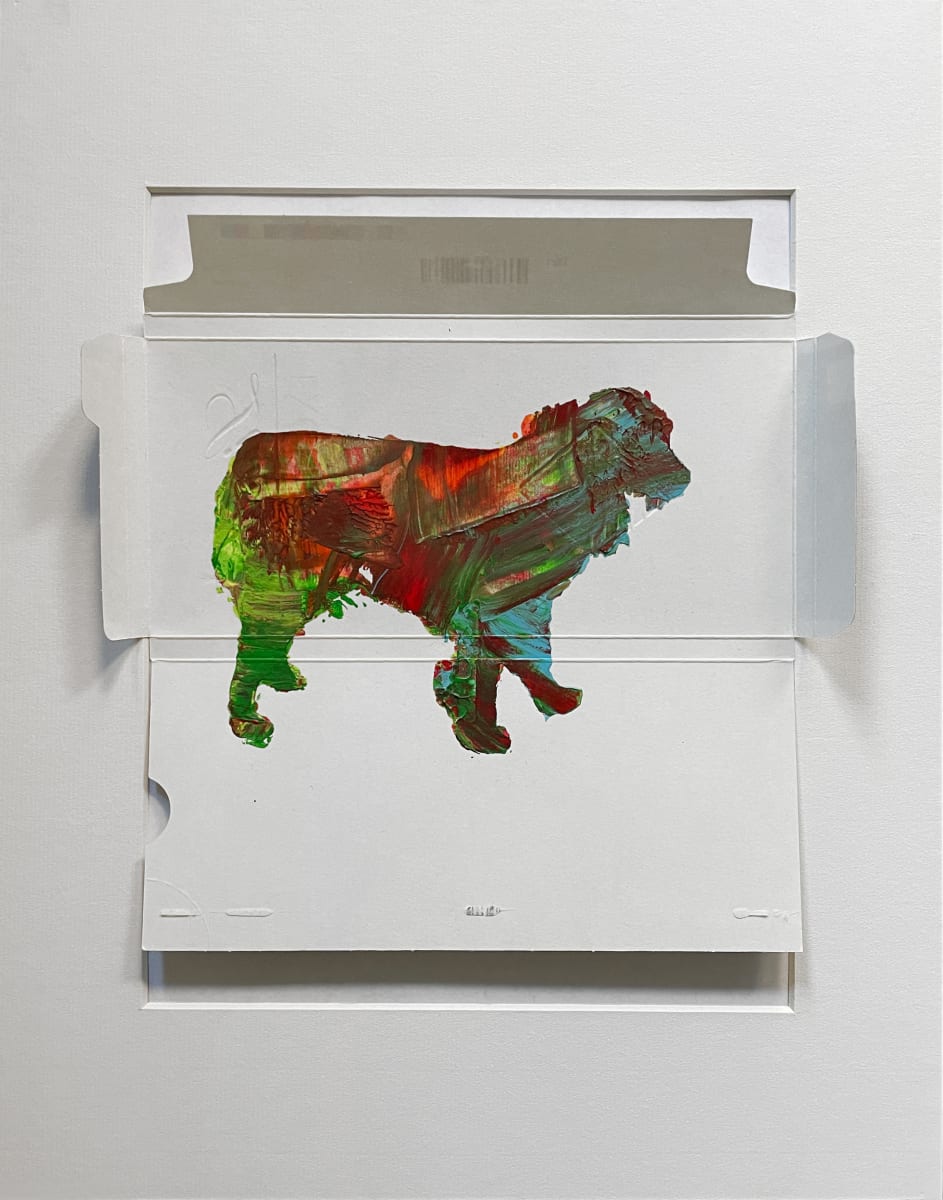 Aussie Dog Red_on chocolate cover by Tina Psoinos 