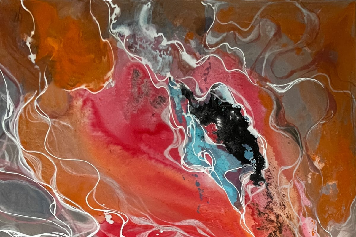 Effervescent Orange by Tina Psoinos 