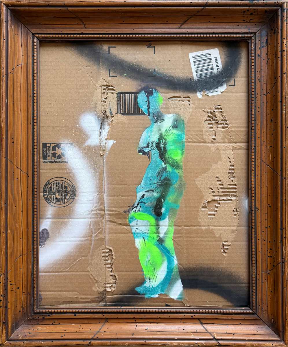 Graffiti Venus_Green by Tina Psoinos, Image 2.