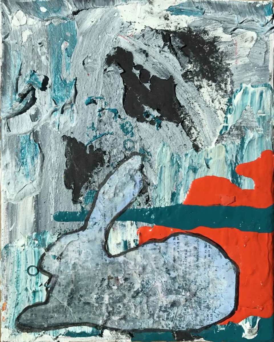 Hare Blue by Tina Psoinos 