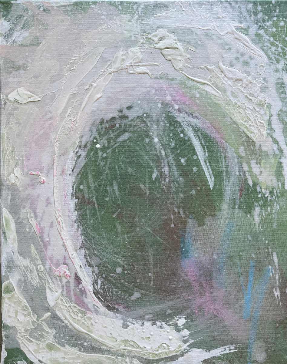 Make Waves - Frothy White by Tina Psoinos 