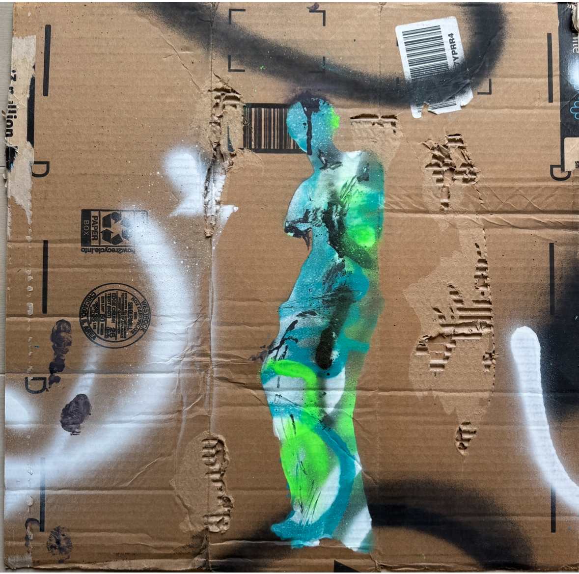 Graffiti Venus_Green by Tina Psoinos 