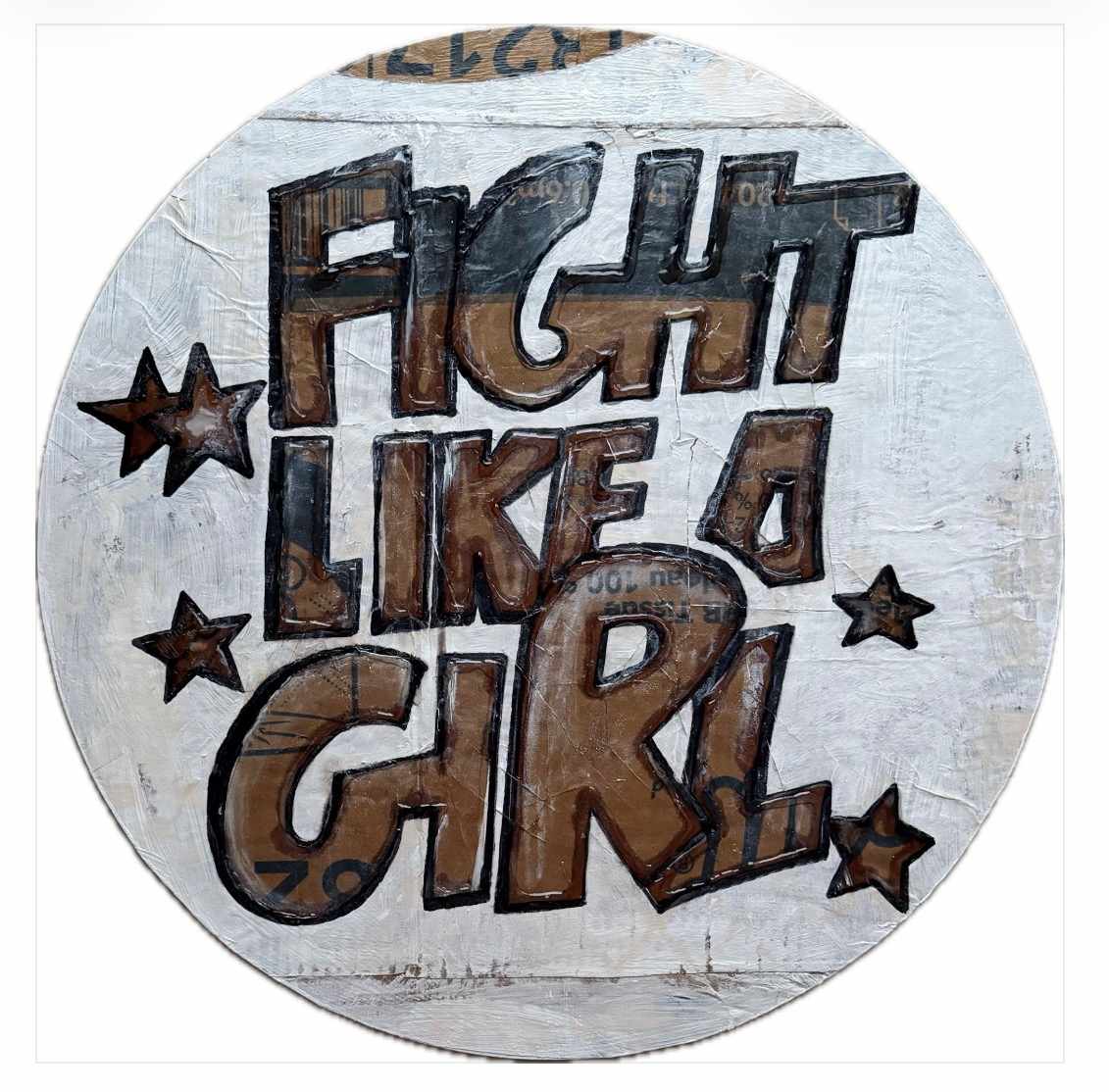 Fight Like A Girl_scott by Tina Psoinos, Image 1.