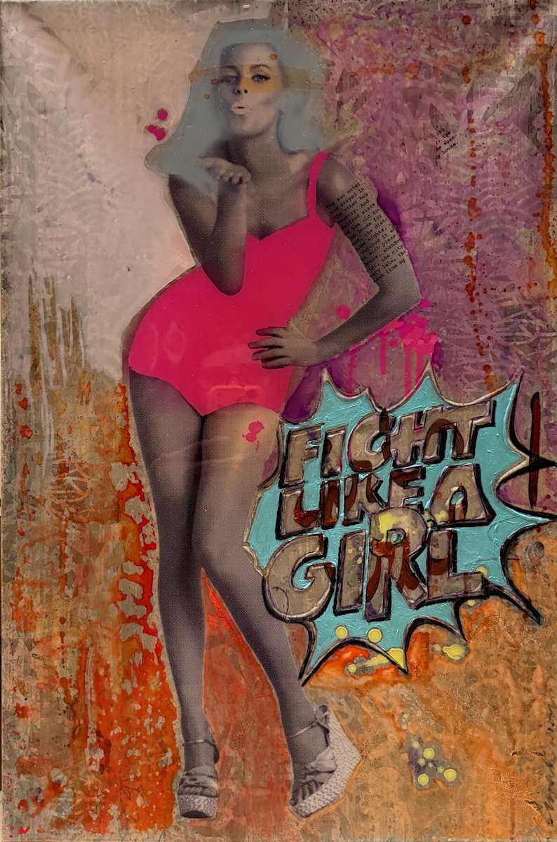 Fight Like A Girl EB by Tina Psoinos, Image 1.