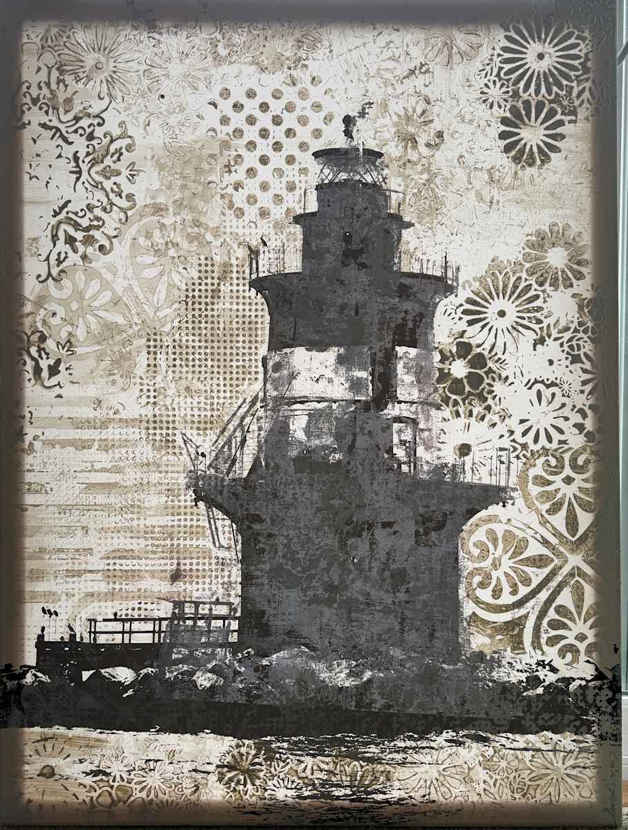 Orient Point Lighthouse Dentelle_lp by Tina Psoinos, Image 2.