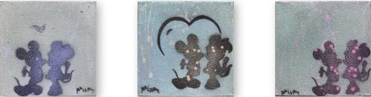 Mickey Meets Minnie 1 2 3 by Tina Psoinos, Image 5.