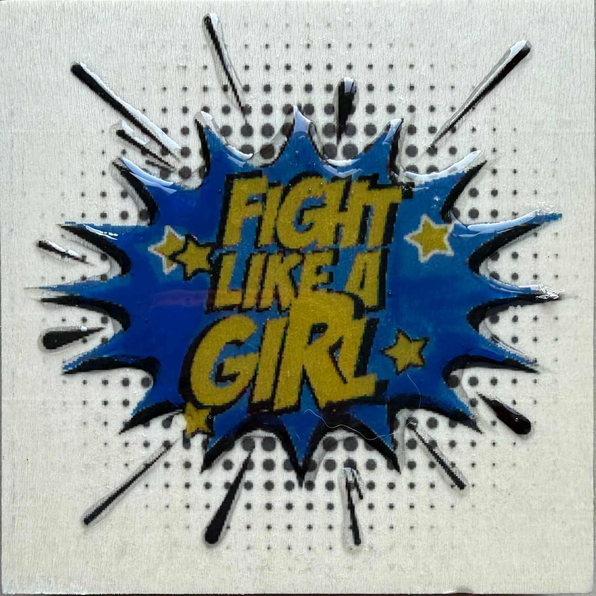 Fight Like  A Girl 4x4_ 25BPM_4x4 by Tina Psoinos, Image 13.