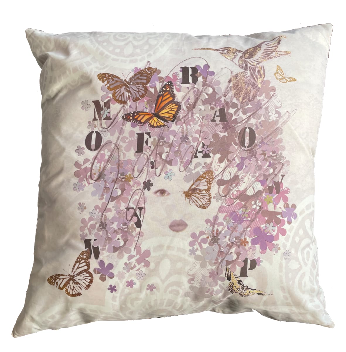 Pillows by Tina Psoinos  Image: Pillow Female_18x18  Small