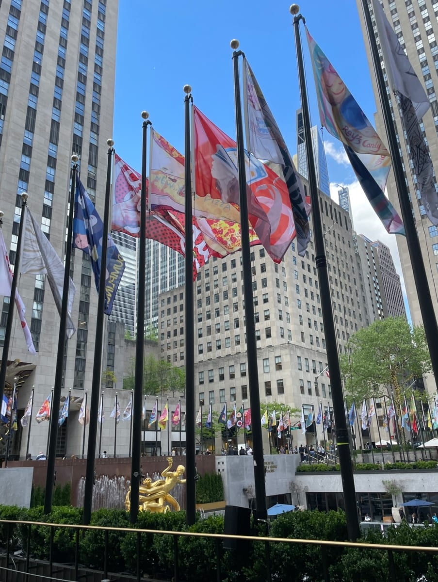 RC Flag Projects by Tina Psoinos  Image: RC NY Eats, 2023