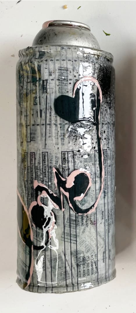 Spray Can - Love by Tina Psoinos  Image: Spray Cans Love - Fashion - NYC