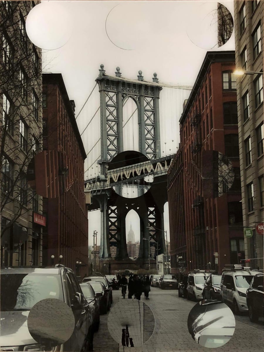 Manhattan Bridge by Tina Psoinos 