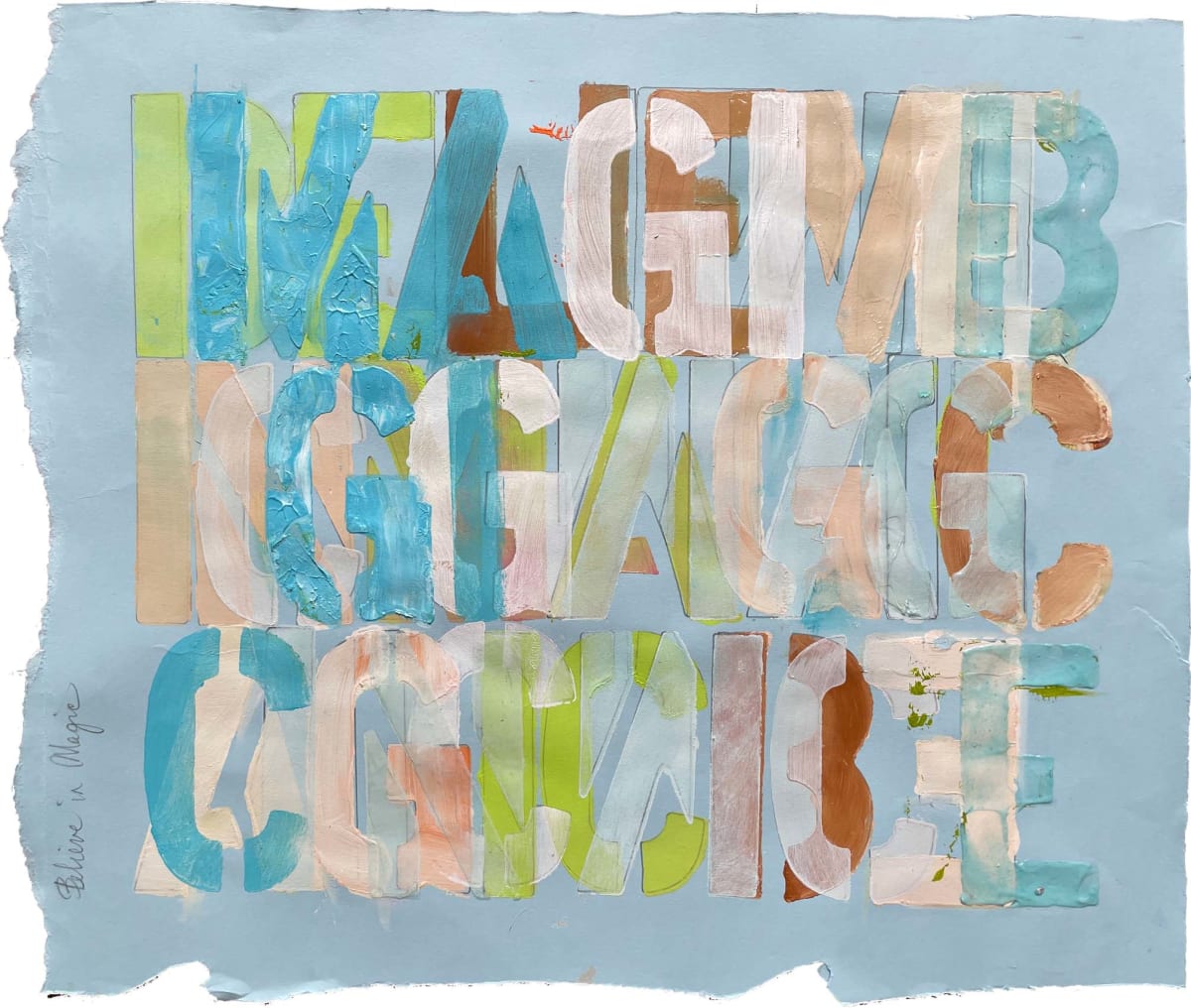 Typography H  Image: Believe In Magic