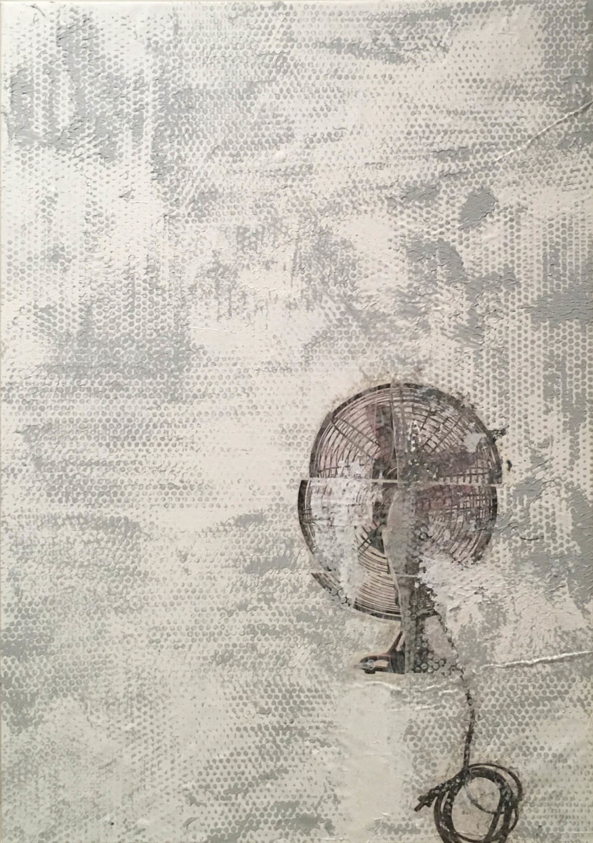 Fan on White by Tina Psoinos 