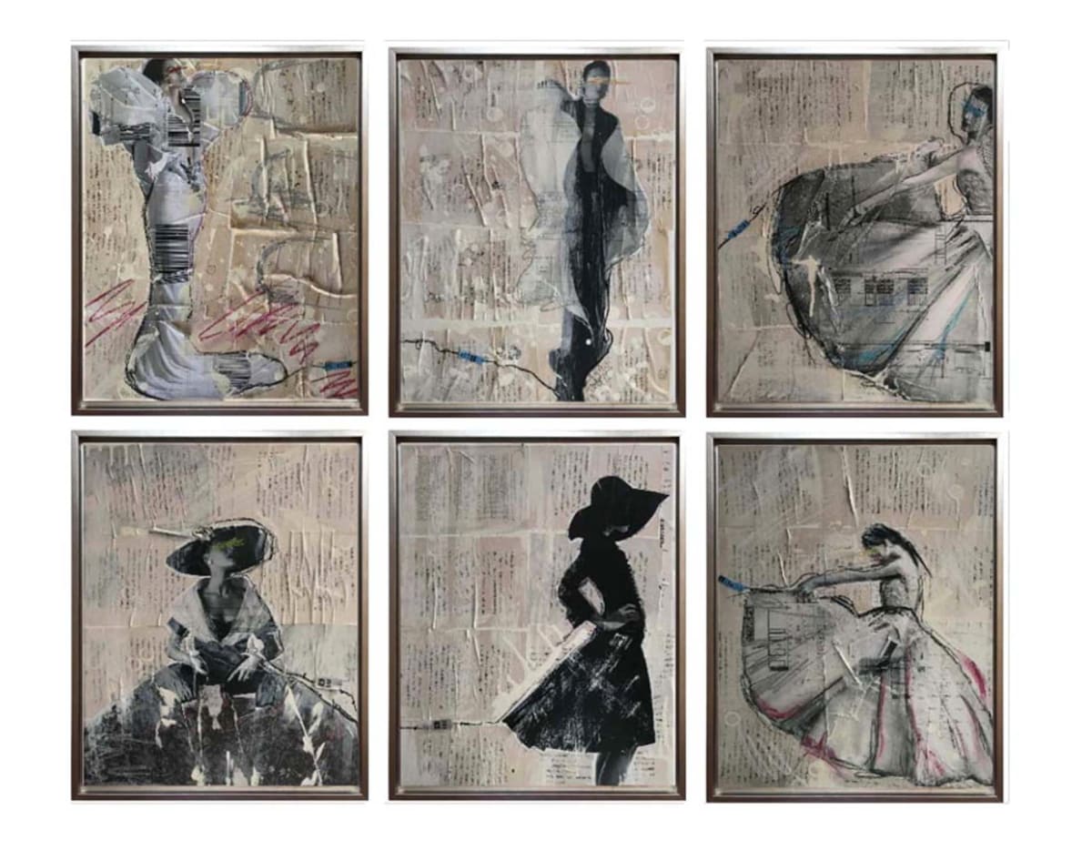 In Fashion series of 6 by Tina Psoinos 