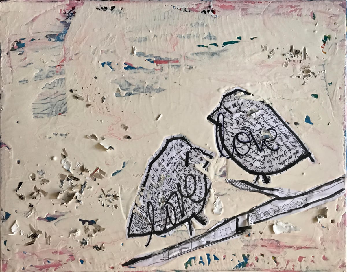 Love Birds Bailando by Tina Psoinos 