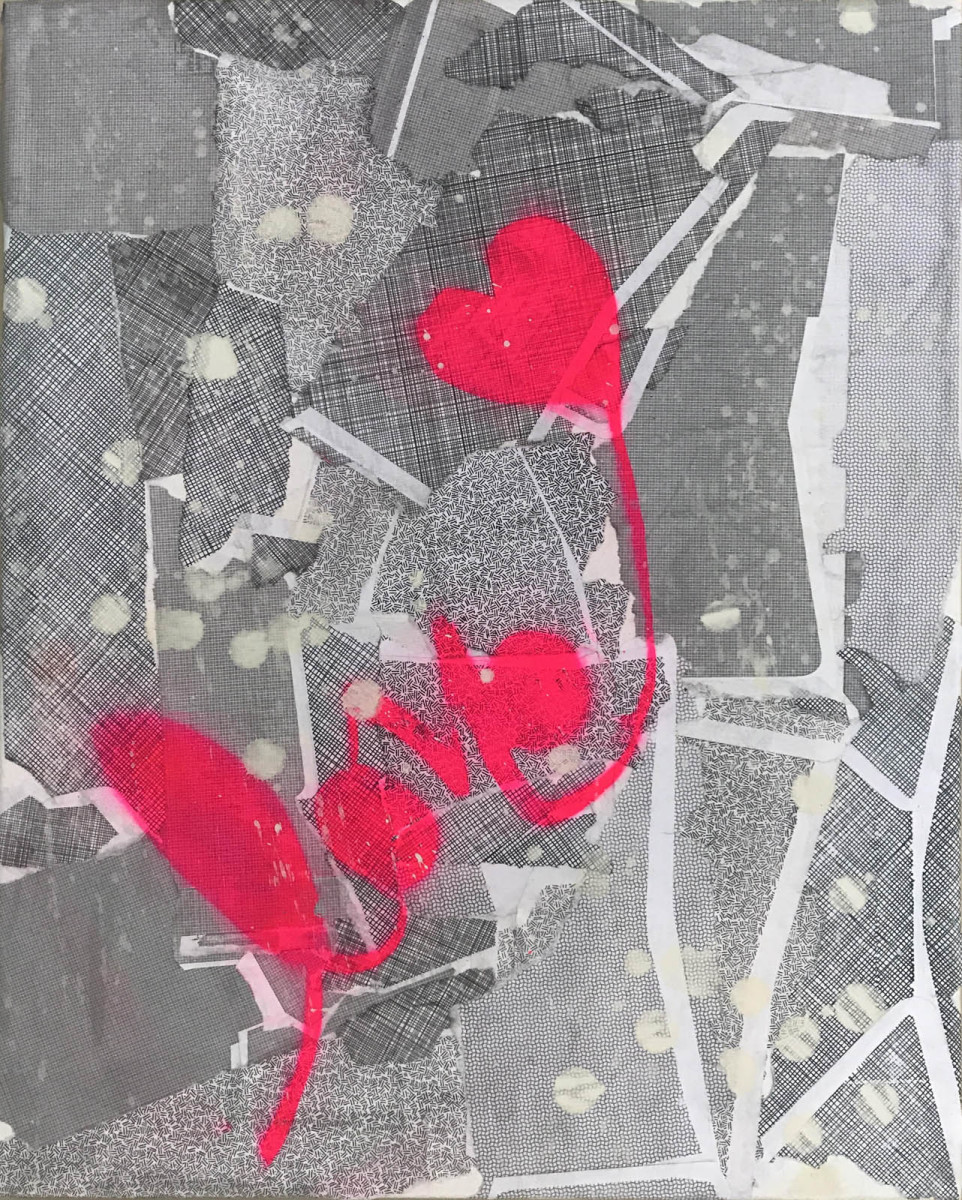 Love Letters Pink by Tina Psoinos 