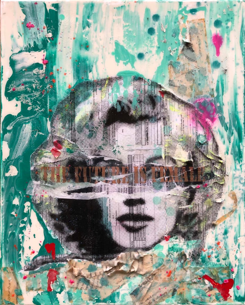 Marilyn Green The Future Is Female by Tina Psoinos 