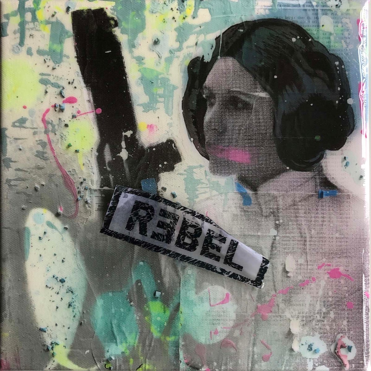 Princess Leia Rebel by Tina Psoinos 