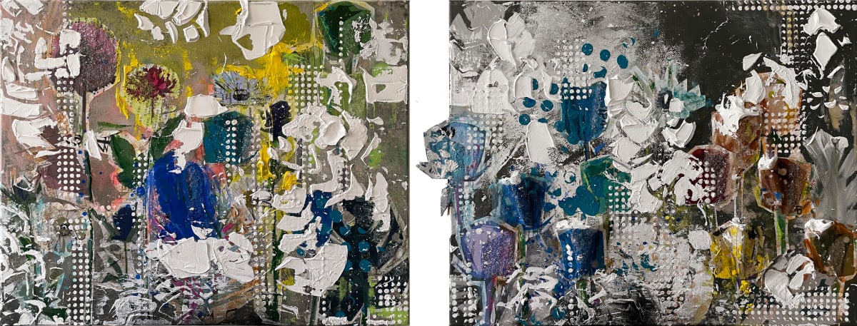 Urban Jungle Yellow and Blue, Image 1.