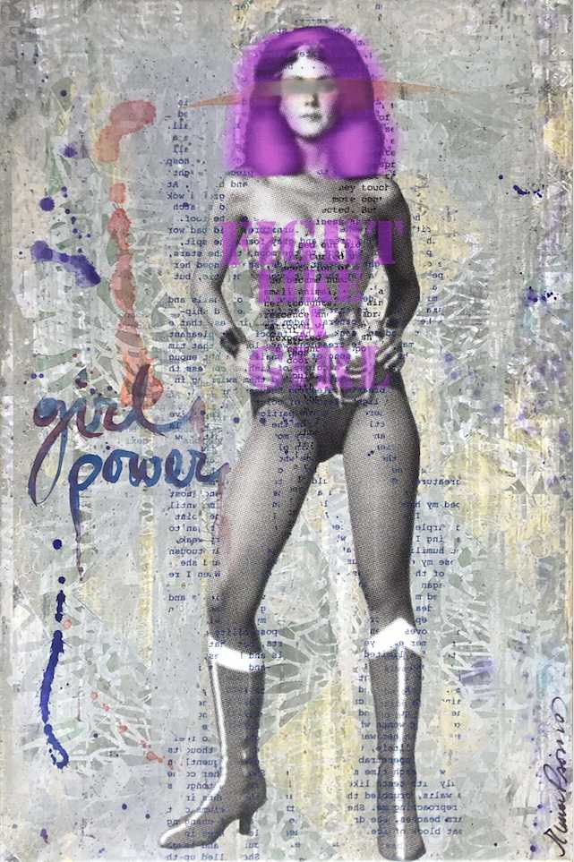 Fight Like a Girl WW M_30x20 by Tina Psoinos, Image 5.
