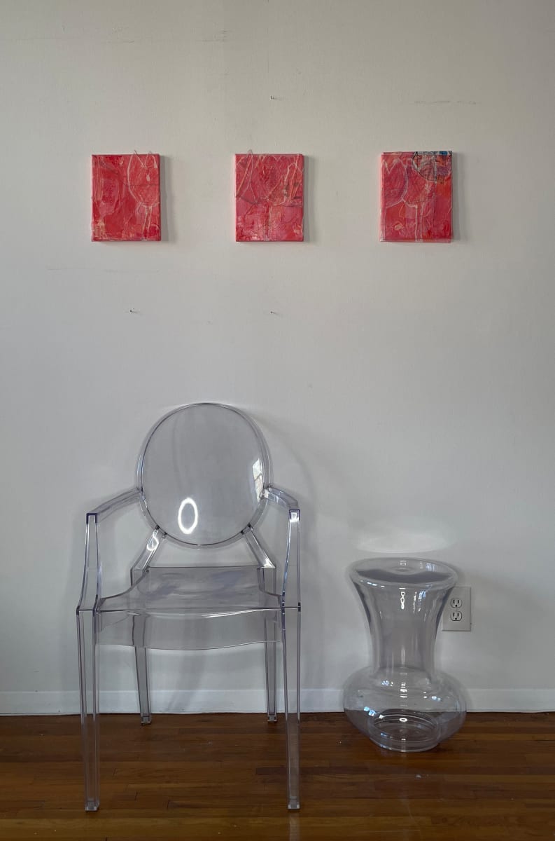 Urban Flora Pink Tulip 4CDE by Tina Psoinos, Image 1.