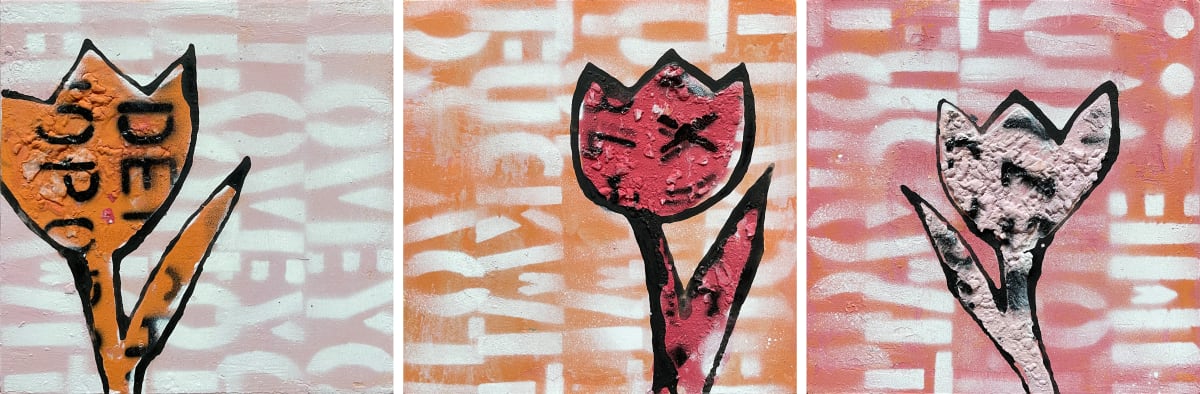 Urban Tulips x3 by Tina Psoinos, Image 4.