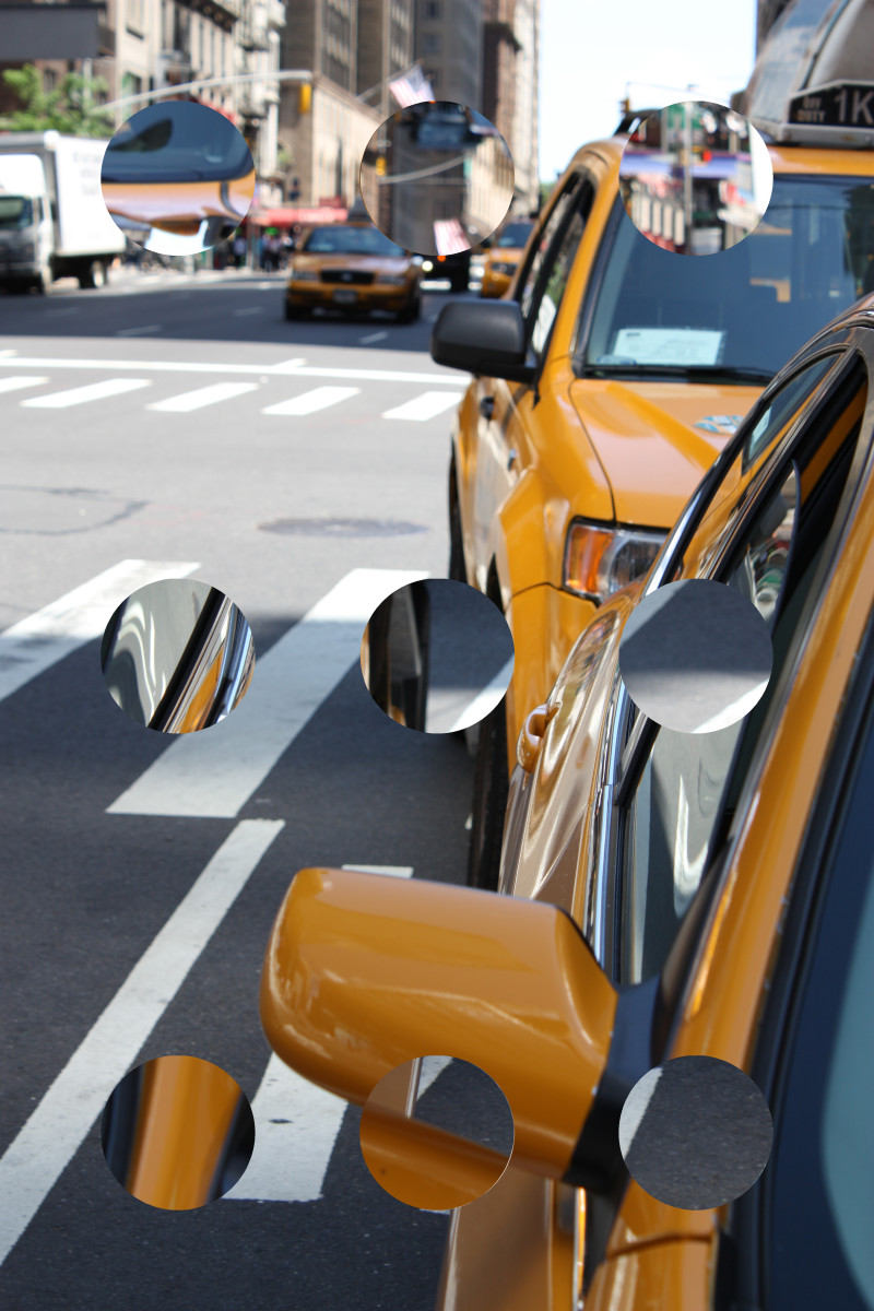 Yellow Cabs by Tina Psoinos 