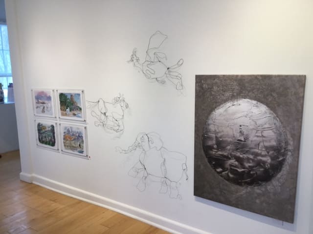 Young at Art _ Roxbury Arts, Walt Meade Gallery, Roxbury, NY 