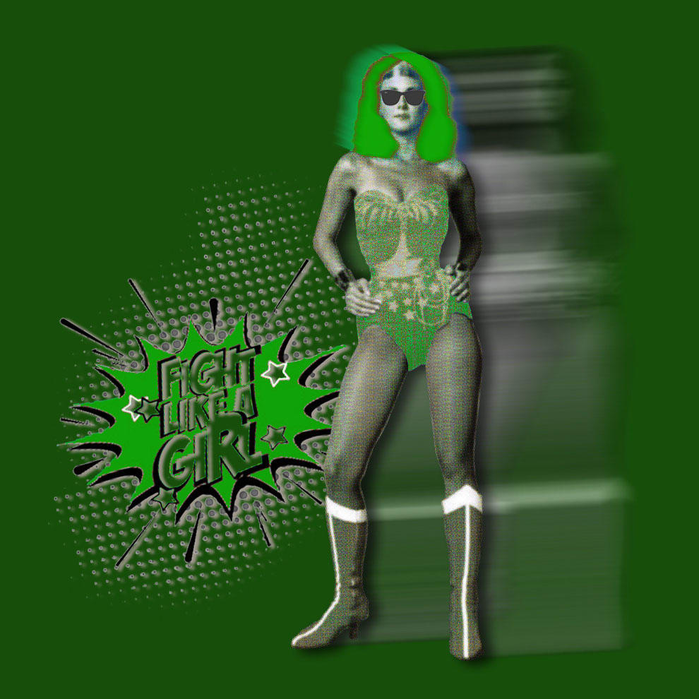 Wonder Woman  8x8 GG_2026 by Tina Psoinos, Image 2.