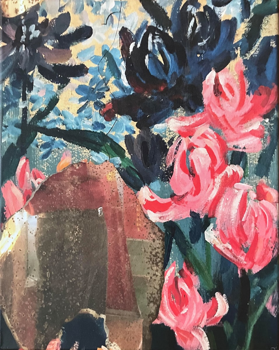 Urban Flora 14 Red by Tina Psoinos 