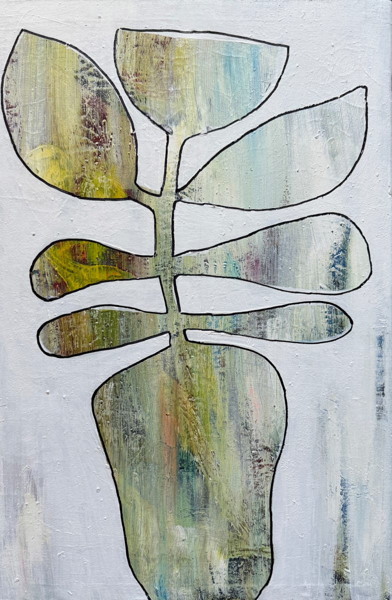 In Full Bloom Green by Tina Psoinos 