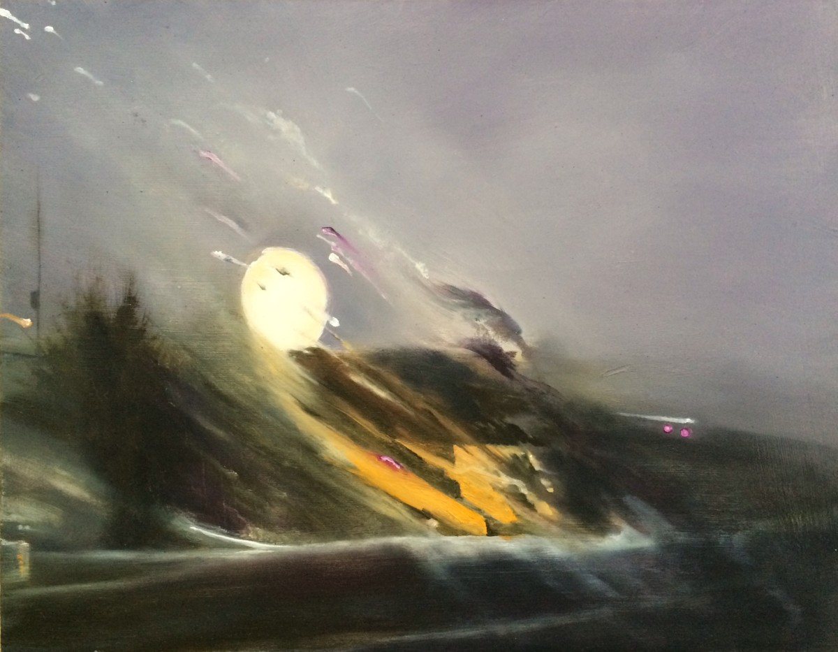 Night Ride (Ferris Wheel) by Jennifer Webster 