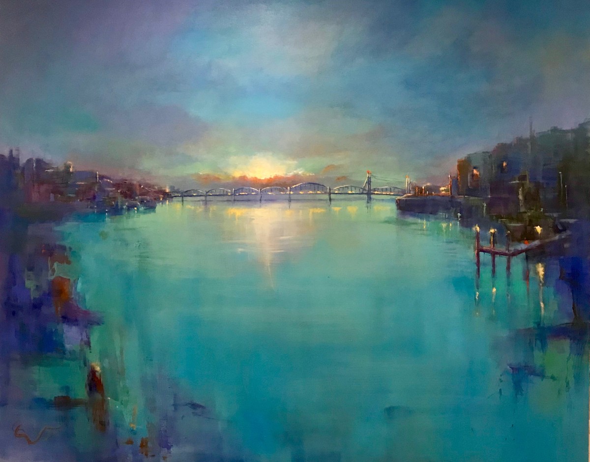 Columbia Crossing by Sharon Abbott-Furze 