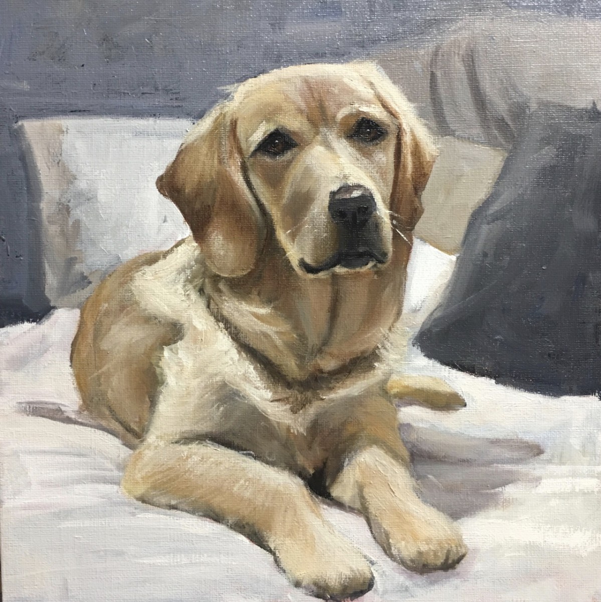 Golden Retriever by Linda S. Marino 