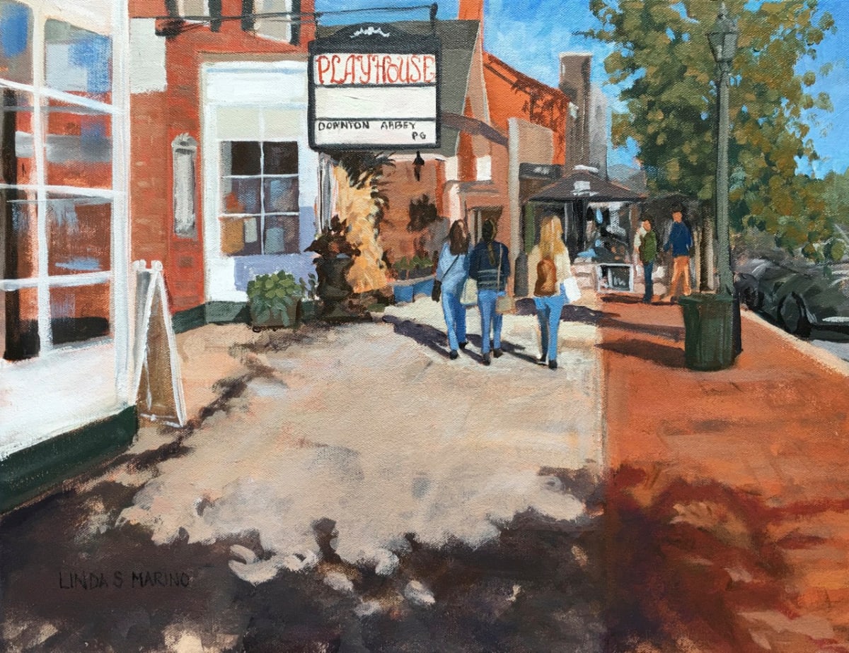 The Playhouse, New Canaan, CT by Linda S. Marino Artwork Archive