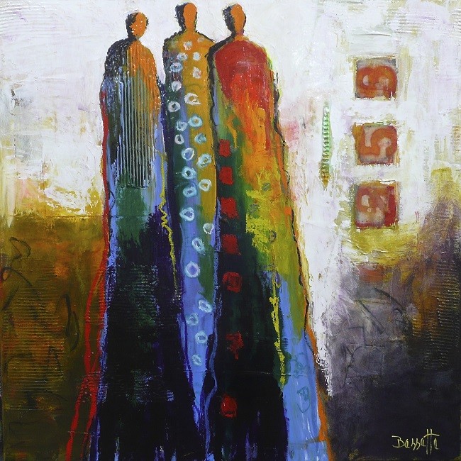 Morning Greeting by Jeanne Bessette 